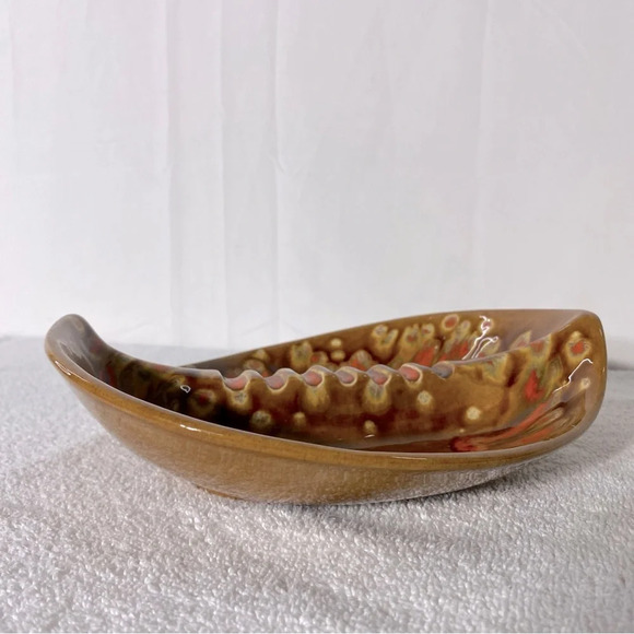 Vintage 1972 MSevrens Canada MCM Ceramic Pottery Art Ashtray Trinket Dish - Picture 4 of 15